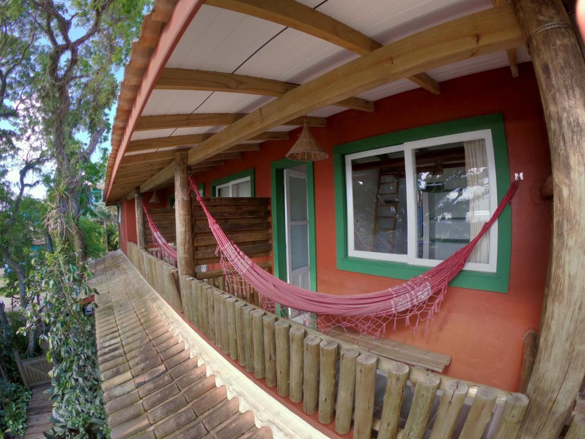 Pousada Canoa Azul Na Praia Da Ferrugem Garopaba Exterior foto