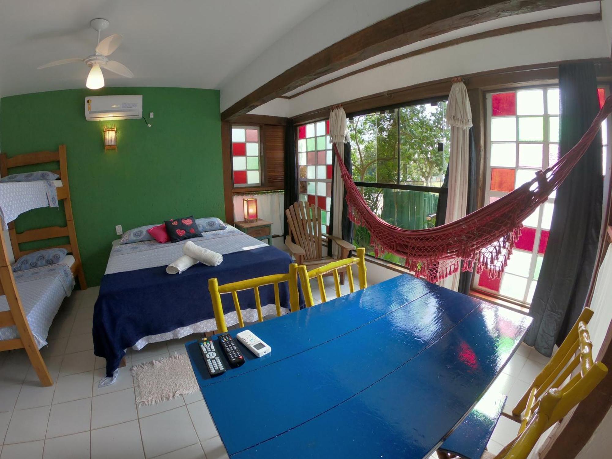 Pousada Canoa Azul Na Praia Da Ferrugem Garopaba Zimmer foto