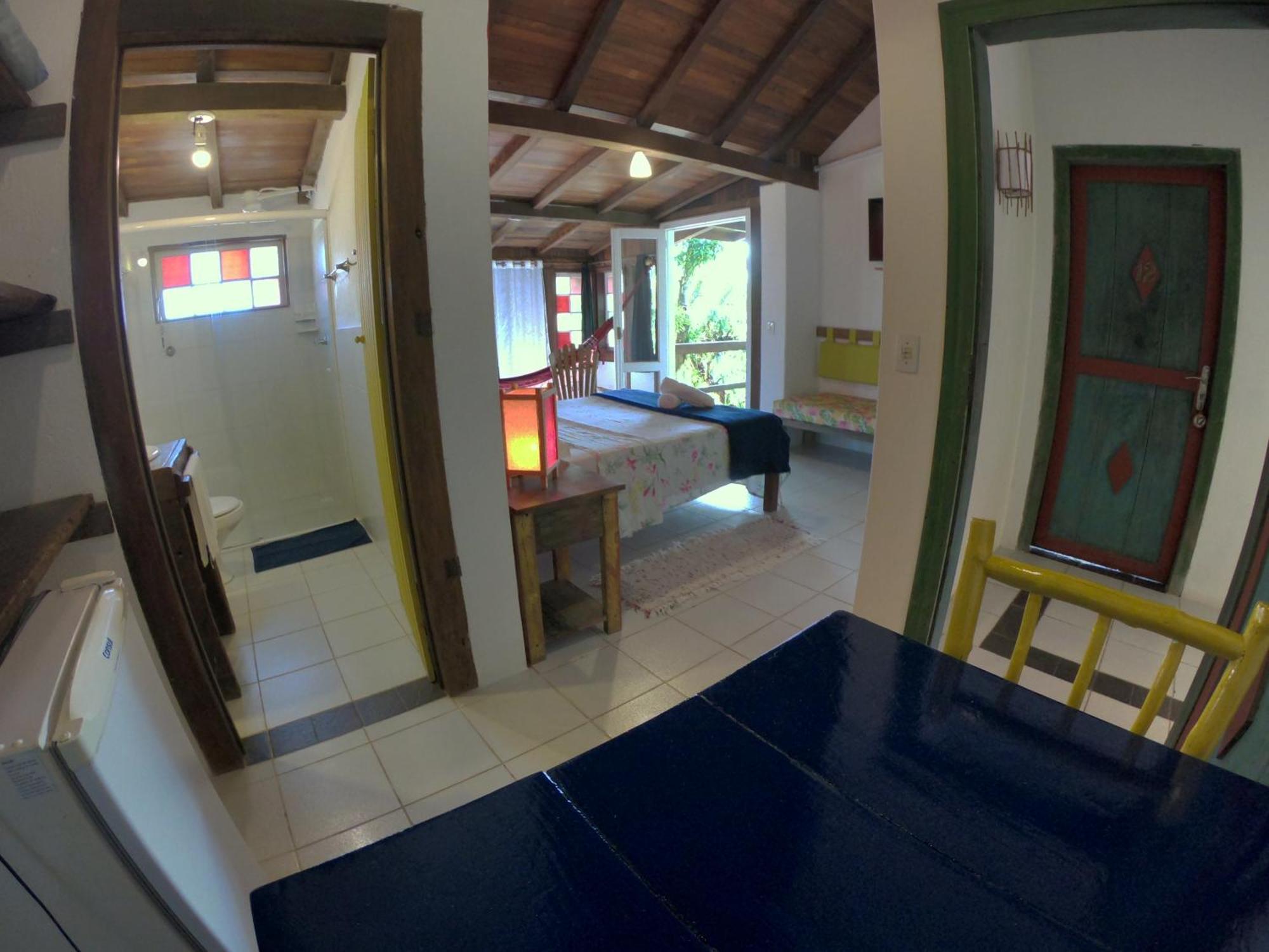Pousada Canoa Azul Na Praia Da Ferrugem Garopaba Zimmer foto