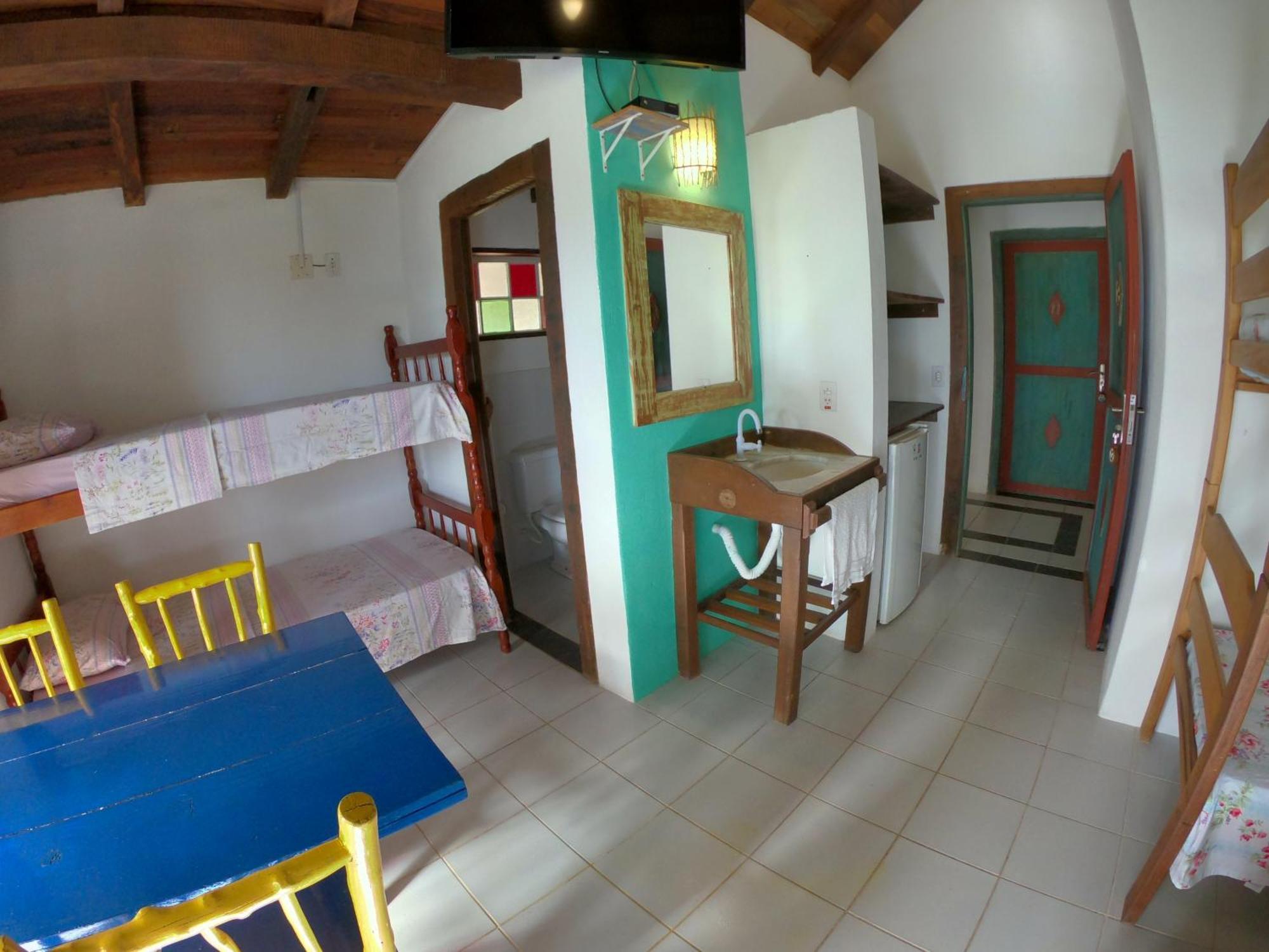 Pousada Canoa Azul Na Praia Da Ferrugem Garopaba Zimmer foto